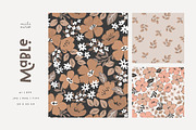 Mable Floral Pattern Collection, a Pattern Graphic by Point and Poem (Thumbnail 4 of 11)