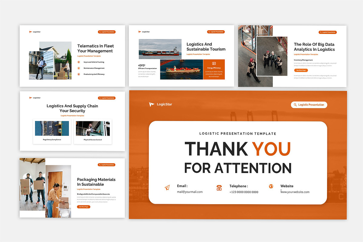 LogicStar- Google Slide Template, a Presentation Template by casanovastudio (Photo 3 of 3)