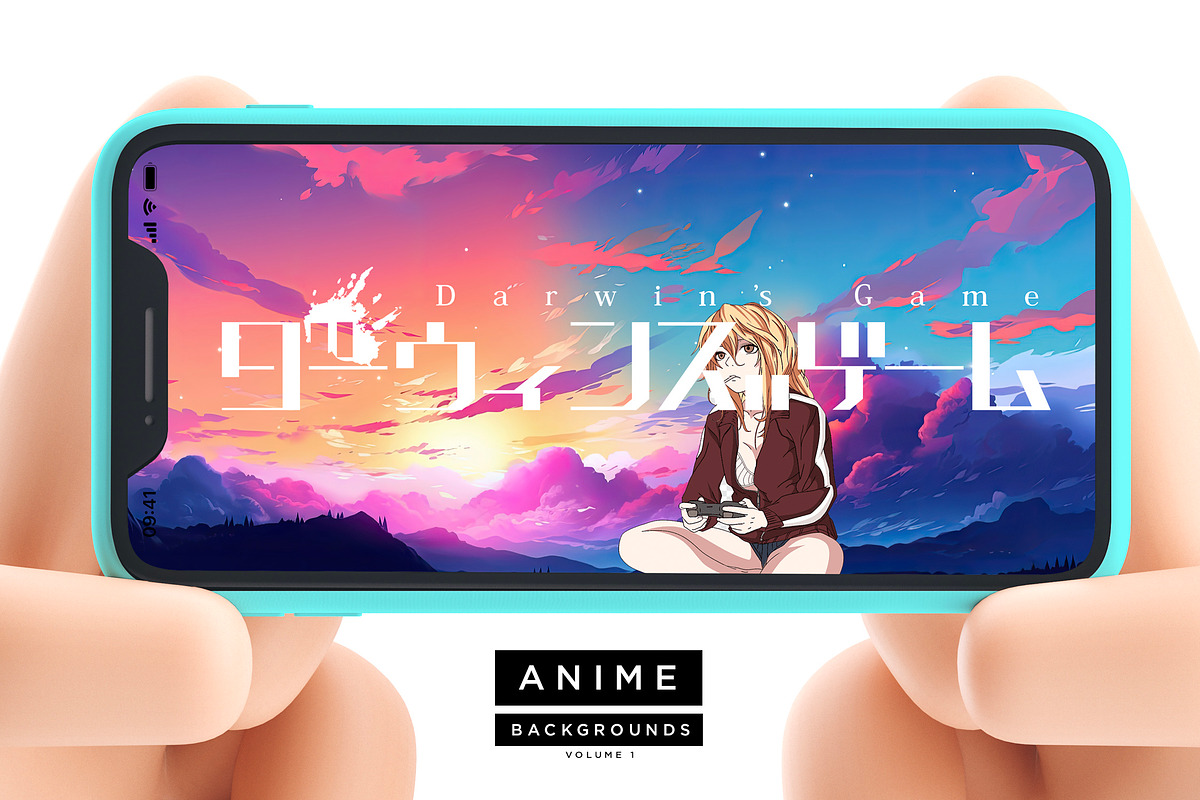 Anime Backgrounds Pack: Volume 1, a Background Graphic by Layerform Design Co. (Photo 4 of 5)