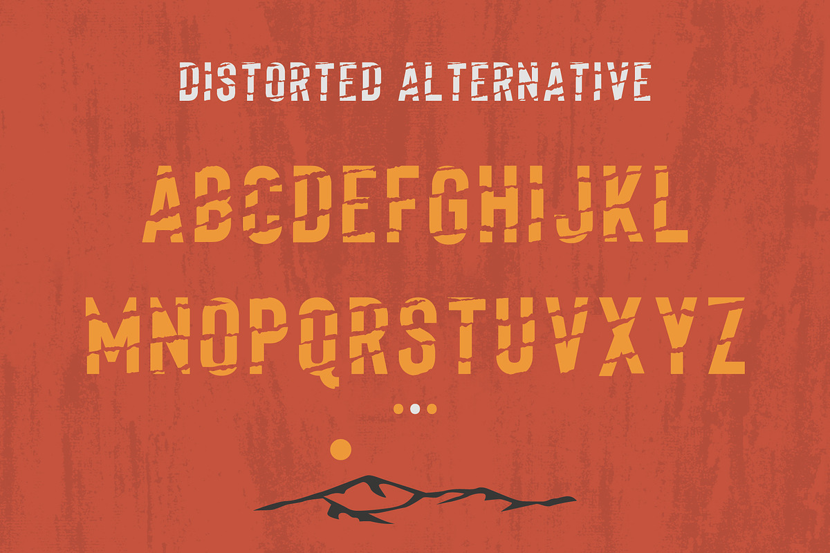 Dirt Claw Display Font, a Sans Serif Font by Blendient (Photo 4 of 6)