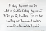 Booklove | Script Font, a Handwritten Font by Scratchones (Thumbnail 6 of 8)
