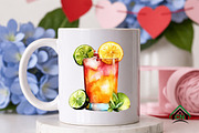 Watercolor Fruits Cocktail Summer, an Illustration by Craft Nest (Thumbnail 9 of 12)