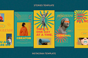 IMAGEEXHI Retro Instagram Template, a Social Media Template by Compaq_Creative (Thumbnail 7 of 11)
