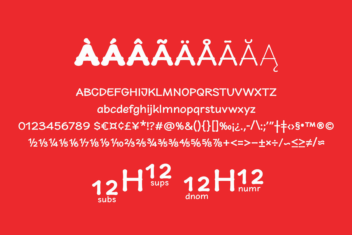 Comic Mode - Warm & Soft font family, a Sans Serif Font by Ridha-38.lineart (Photo 4 of 9)