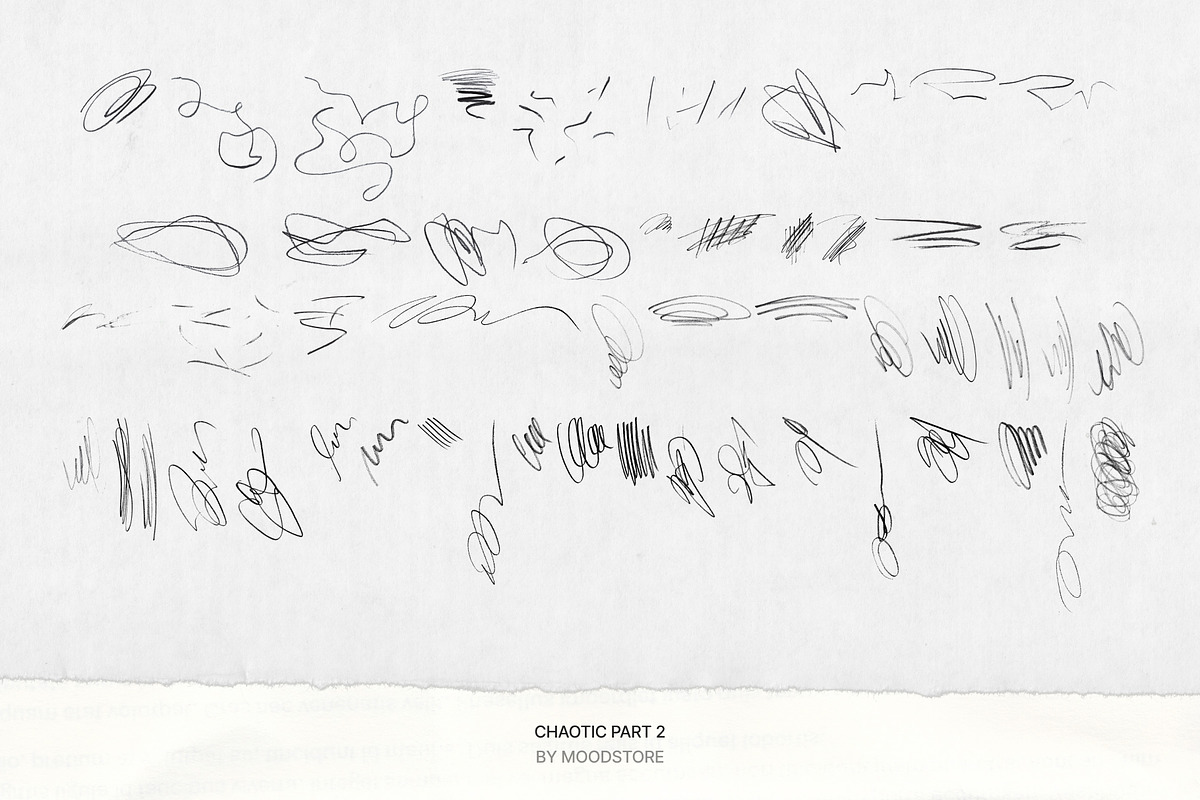 Pencil Scribble Elements 450+, an Object Graphic by MOODSTORE (Photo 4 of 17)