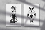 MYTHICAL CREATURES, an Illustration by YuHusar (Thumbnail 4 of 11)