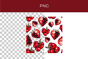 Juicy Fruit Seamless Patterns, a Pattern Graphic by InkyQueenArt (Thumbnail 3 of 4)