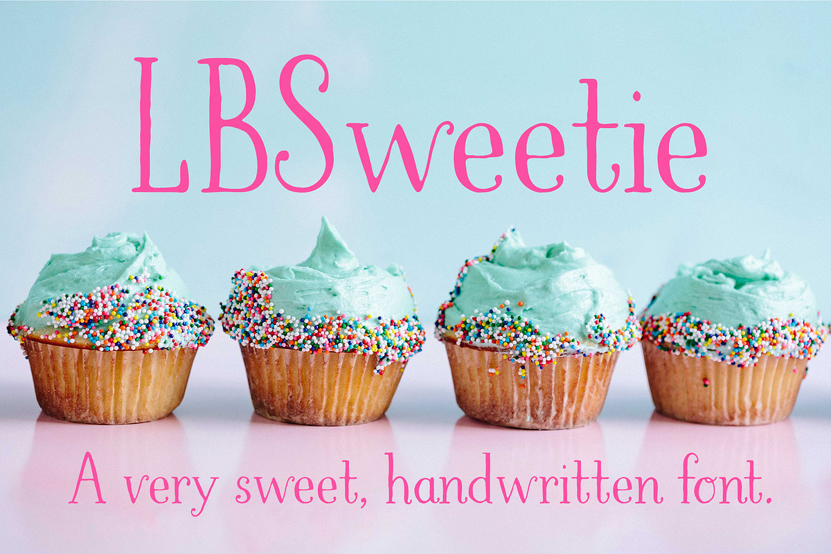 LBSweetie Handwritten font