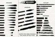 Charcoal Brushes, a Brush Add-On by The Artifex Forge (Thumbnail 4 of 4)