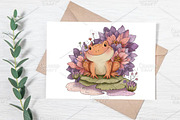 Watercolor Spring Clipart Bundle, an Illustration by Canvas Craft (Thumbnail 7 of 7)