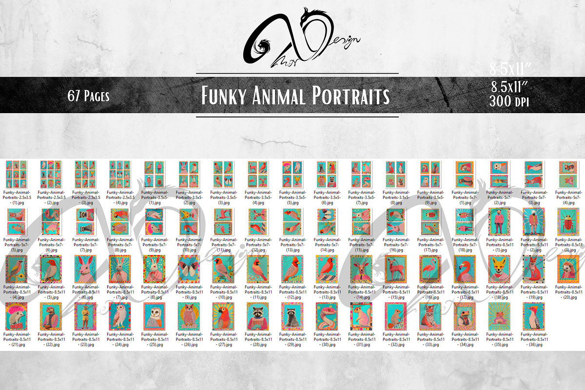 Artsy Girls: Paper Doll Collection, an Animal Illustration by NiiiNArt (Photo 6 of 8)