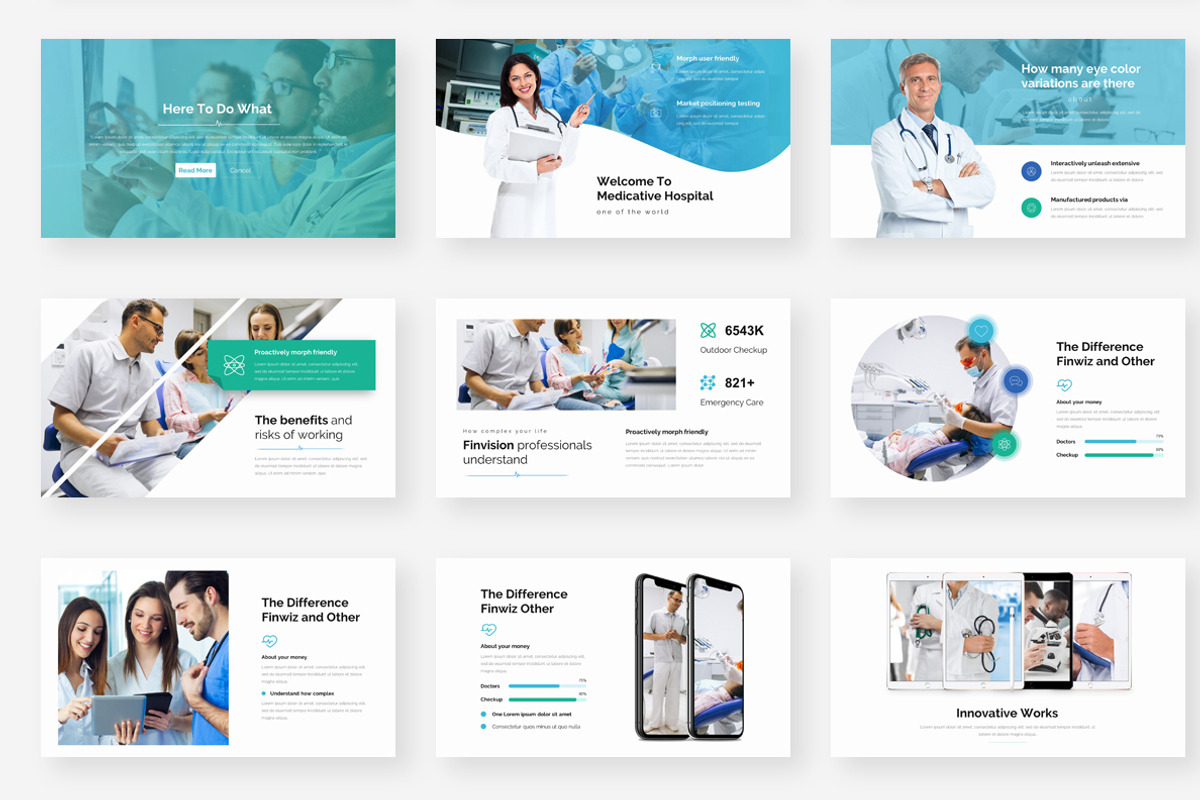 Medical Clinic Doctor Powerpoint, a Presentation Template by One ...