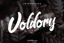 Voldory Modern Script Font
