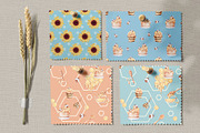 Big set of seamless patterns, a Pattern Graphic by Yuliya Art (Thumbnail 9 of 12)