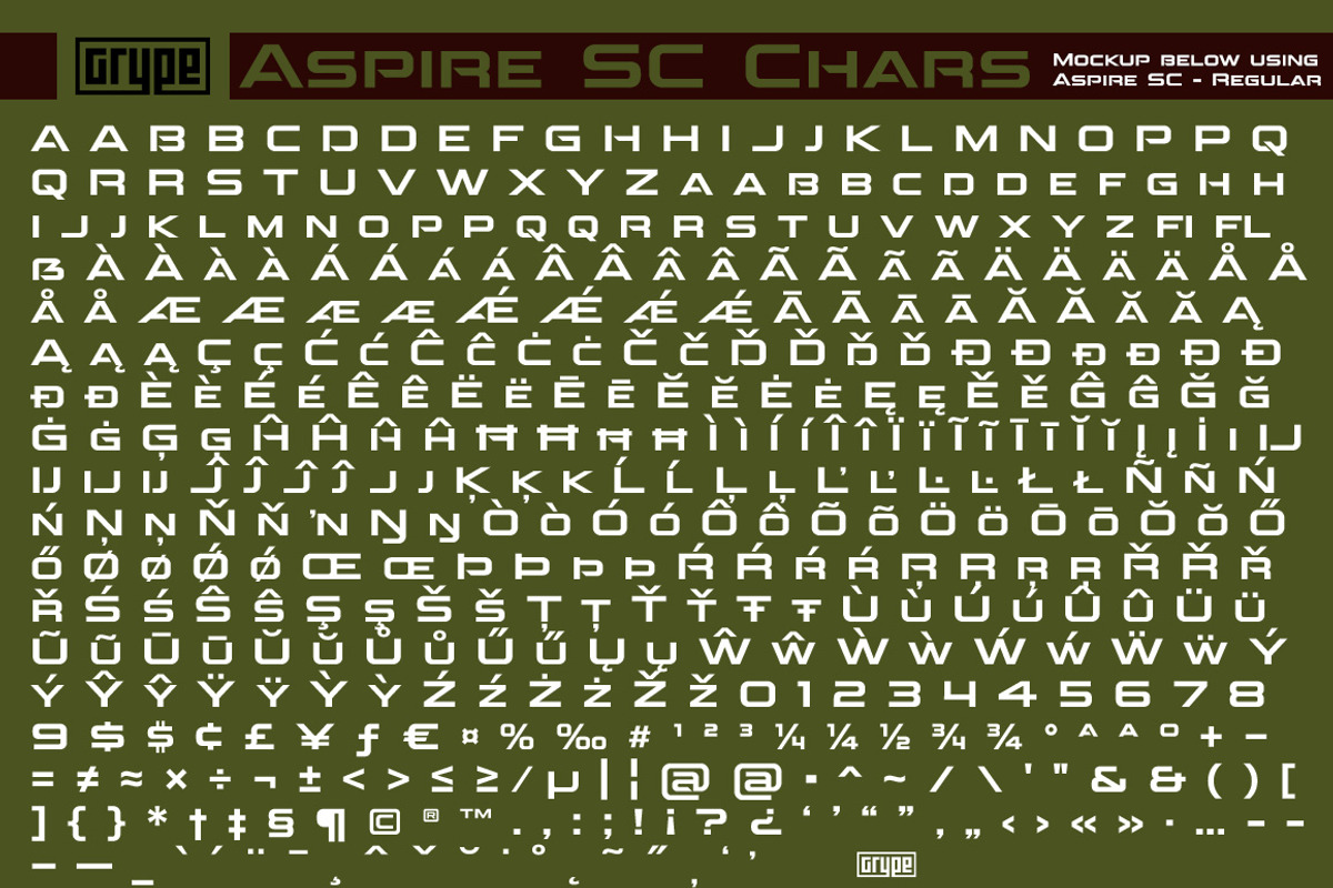 Aspire SmallCaps Family preview 6
