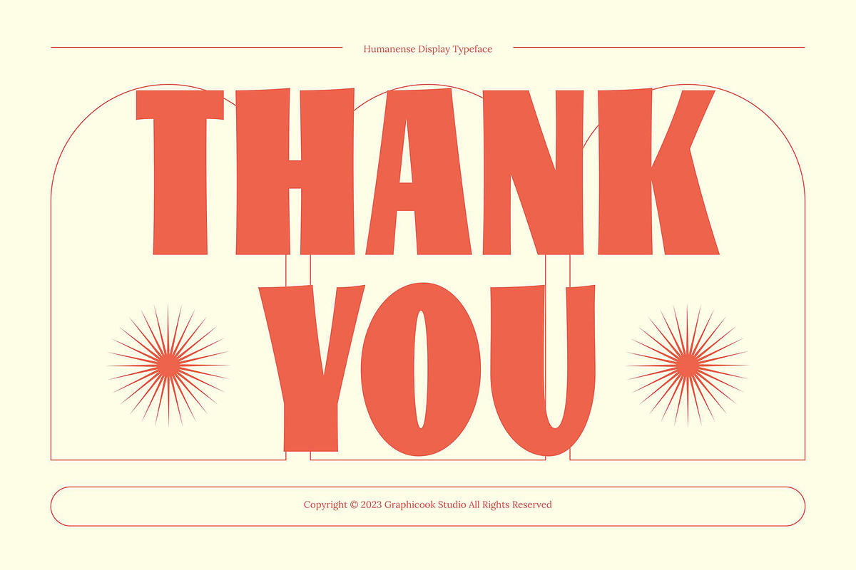Humanense Display Typeface, a Sans Serif Font by graphicook (Photo 10 of 10)