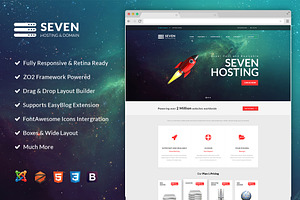 ZT Seven Joomla Hosting Template