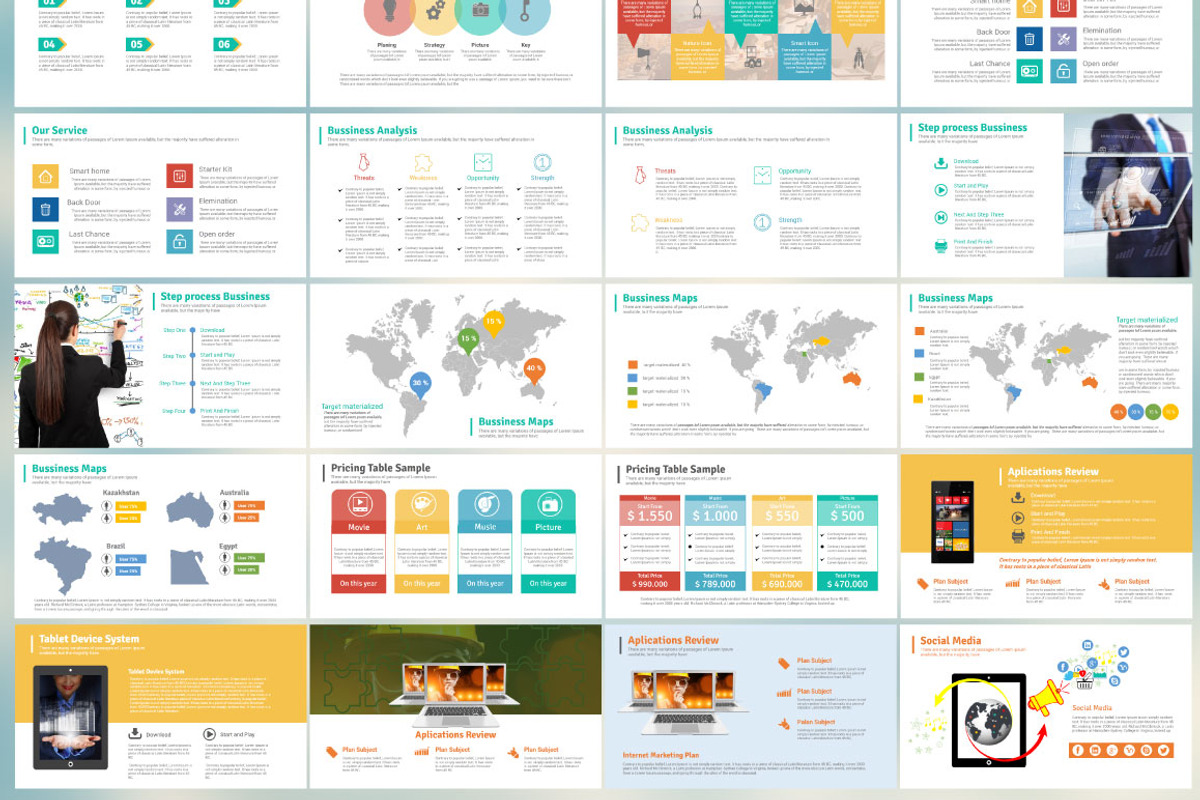 Sahara Bussiness Presentation, a Presentation Template by Orlin (Photo 5 of 7)