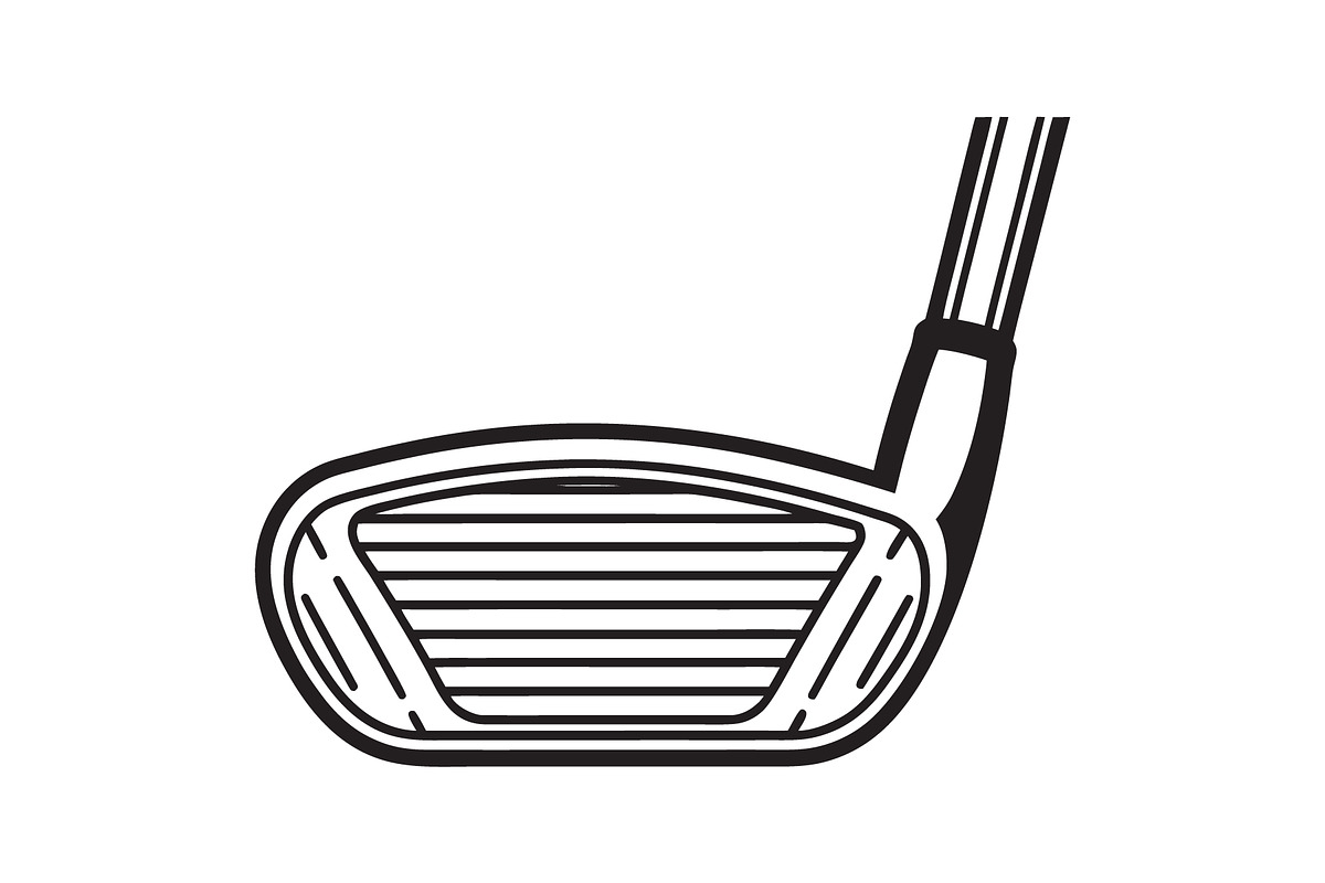Golf Club Vector Icon, an Object Graphic by Billah Hub (Photo 1 of 3)