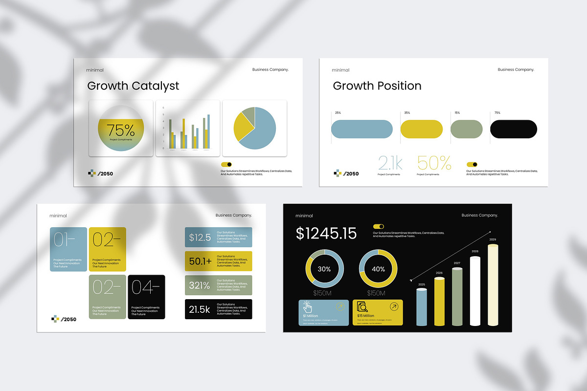 Future Growth Planning Presentation, a Presentation Template by Soraclod (Photo 2 of 9)