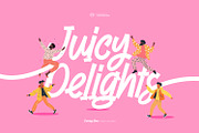 Dancing Slime - Funky Line Font, a Script Font by ikiiko (Thumbnail 5 of 7)