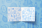Bathroom Essentials lineart, a Healthcare Illustration by Carpet Tapete Pretzel (Thumbnail 3 of 3)
