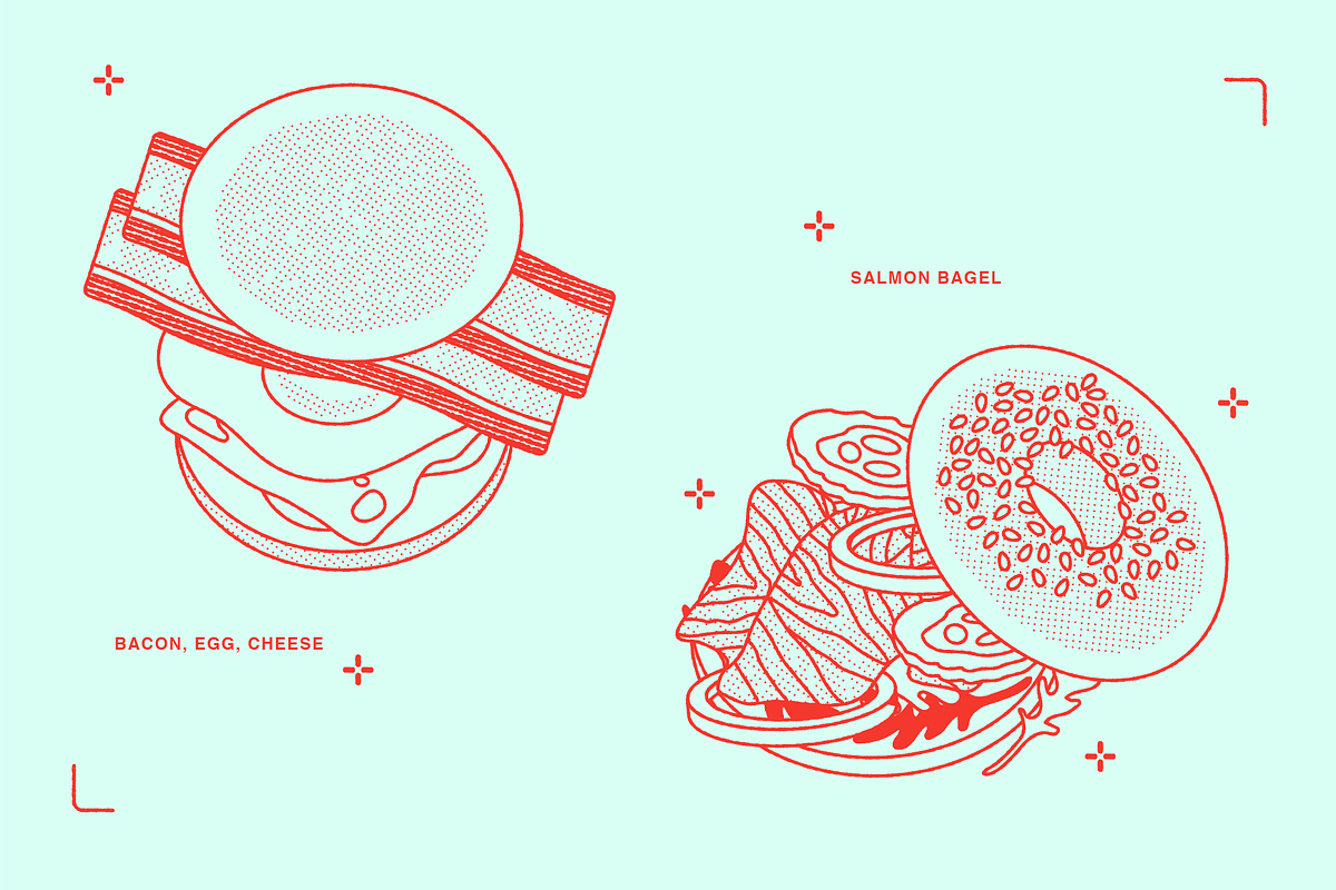 Sandwich Vector Illustration, a Food Illustration by TheFoodAtlas (Photo 5 of 5)