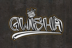 GWISHA Graffiti Font