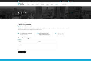 Viktor - Corporate Muse Template