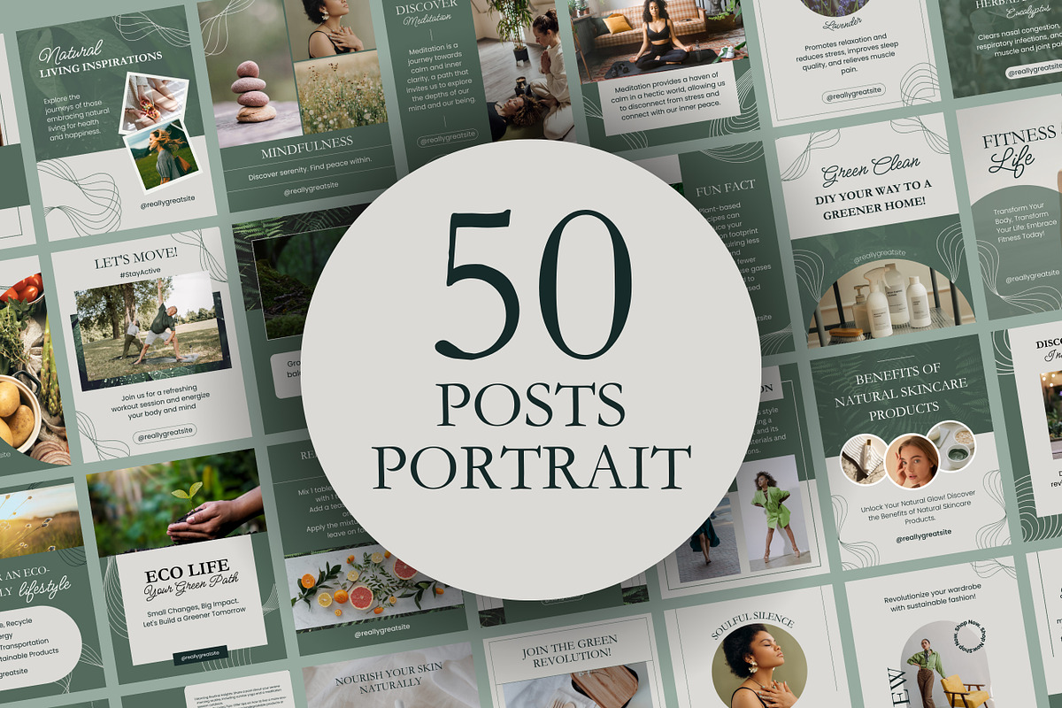 200 Social Media Canva Templates, a Templates & Theme by TemplateCastleStore (Photo 6 of 10)