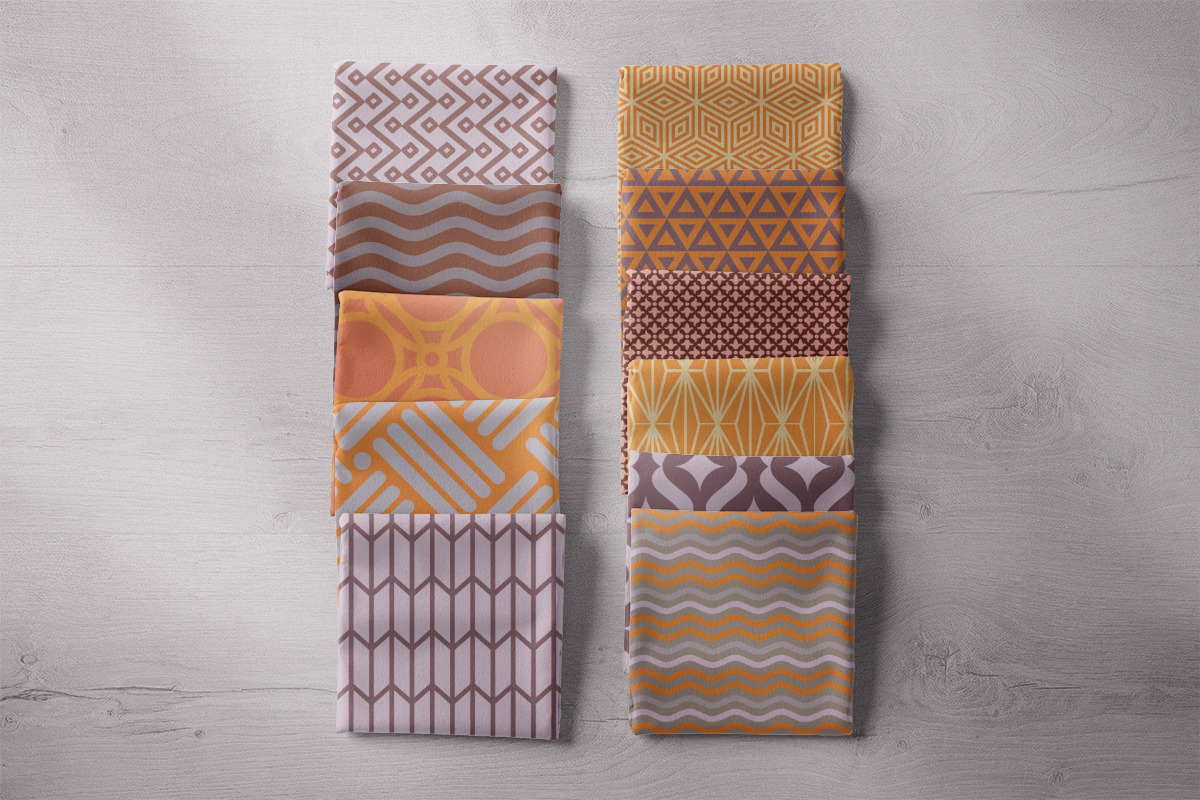 Simple Autumn Vector Patterns, a Pattern Graphic by Jennadesigns (Photo 5 of 10)