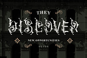 Clister – Blackletter Ornamental, a Blackletter Font by Vadovastd (Thumbnail 7 of 7)