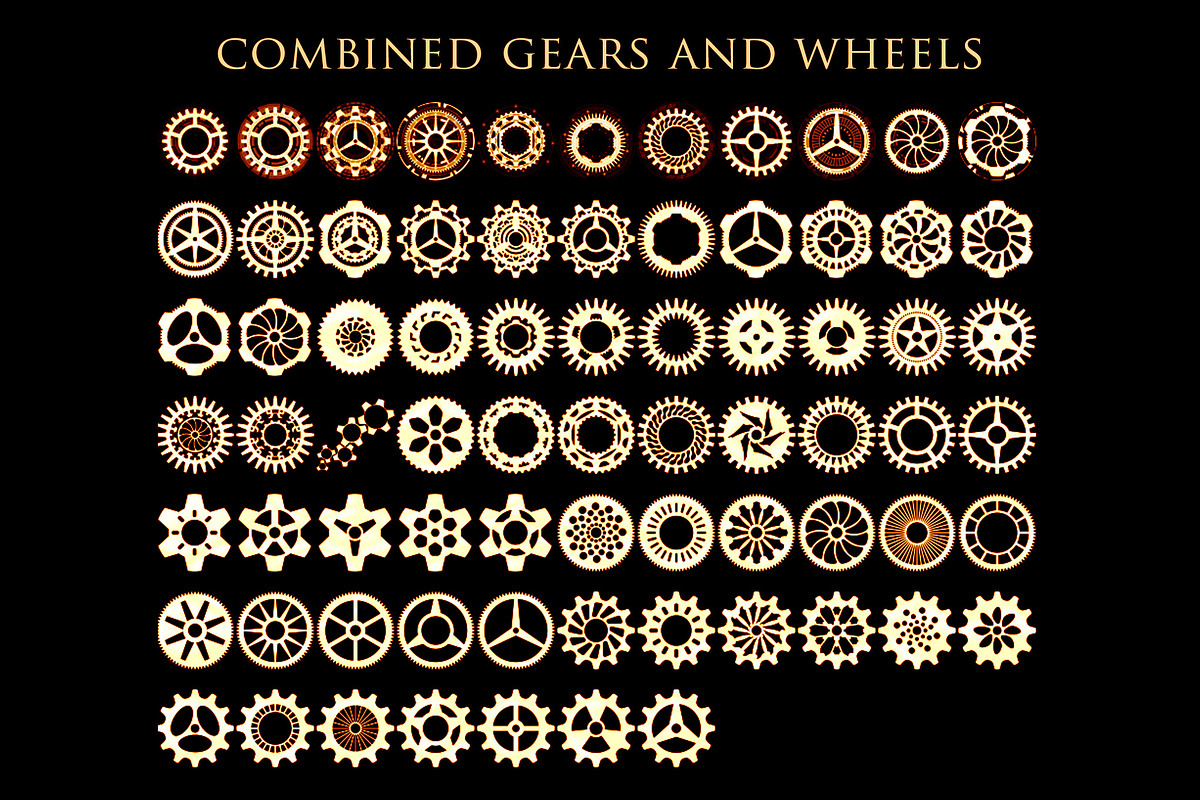 Gear Toolkit(Brushes, JPG, PNG, SVG), a Brush Add-On by xresch (Photo 4 of 19)
