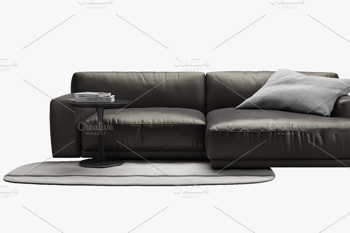 Paris-Seoul sofa 1 3d model, a Furniture 3D Model by 3dmitruk (Photo 2 of 8)