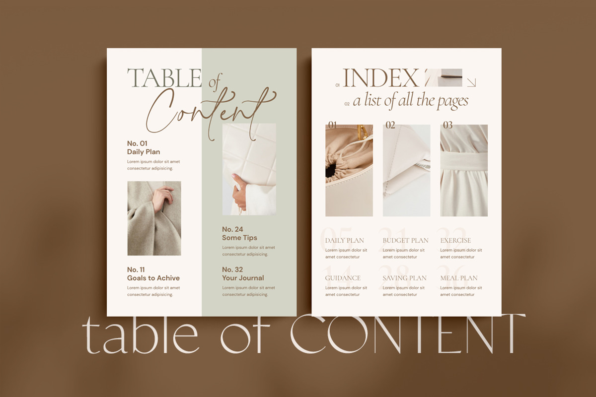 Planner 2024 Self-Growth CANVA PS, a Magazine Template by Eviory (Photo 6 of 27)