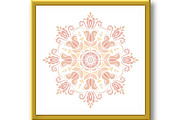 Damask Vector Orient Pattern, a Decorative Illustration by FineArtStudio (Thumbnail 2 of 3)