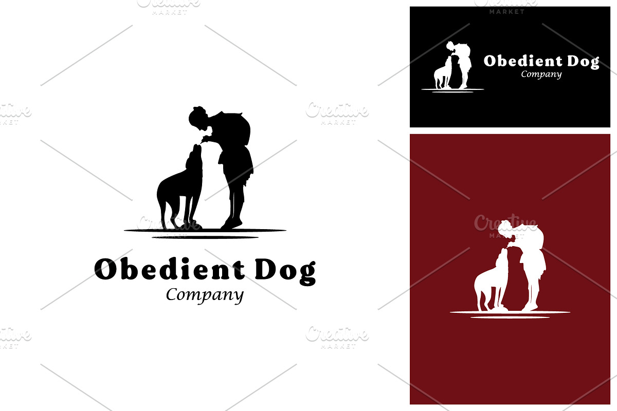 Caring dog logo, a Branding & Logo Template by Atlantis X Nurman Arbai (Photo 2 of 2)