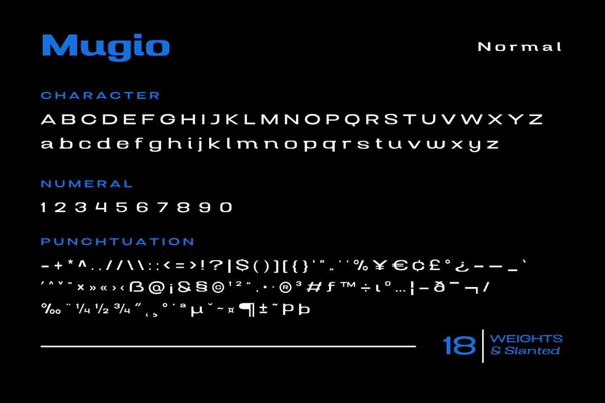 Mugio, a Sans Serif Font by twinstd (Photo 11 of 14)