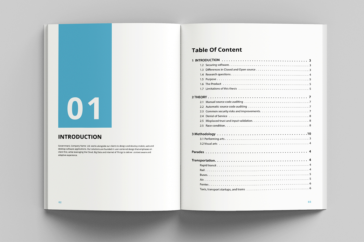 White Paper Brochures, a Brochure Template by azadcsstune (Photo 2 of 15)