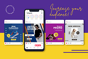 Fashion Sale Content Instagram Posts, a Social Media Template by emcrea (Thumbnail 2 of 9)
