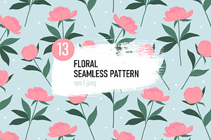 Floral seamless pattern