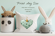 Christmas Clipart Tree Ornament PNG, an Illustration by Rabbit Heart (Thumbnail 7 of 9)