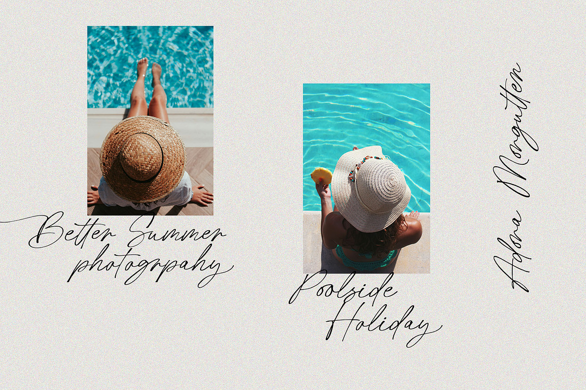 Adora Morgutten - Ink Calligraphy, a Script Font by Myn Type (Photo 3 of 18)