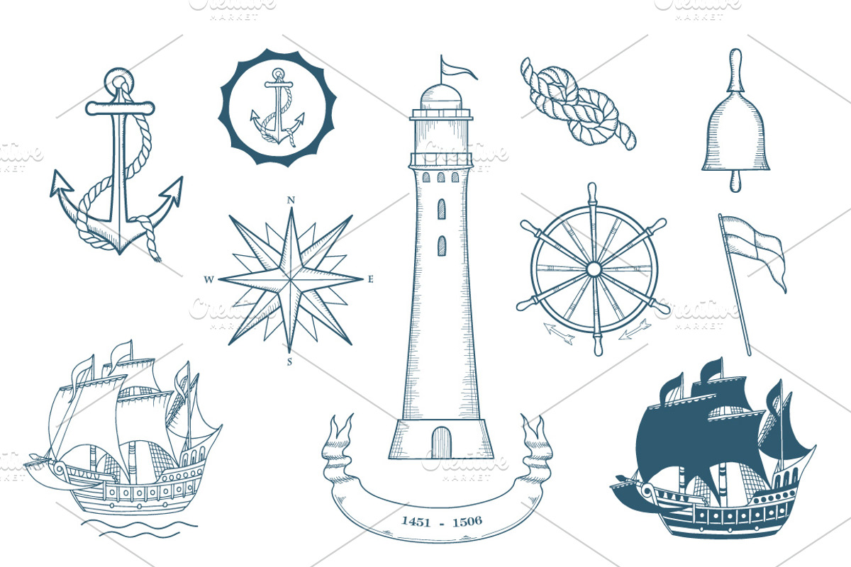 Seafood collection., a Graphic by Elena Medvedeva (Photo 4 of 5)