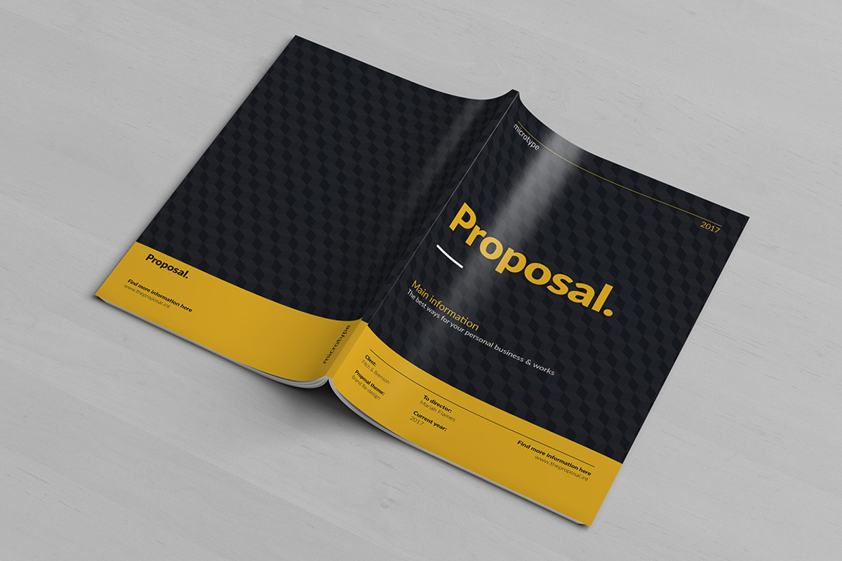 Creative Proposal, a Brochure Template by Kovalski (Photo 11 of 11)