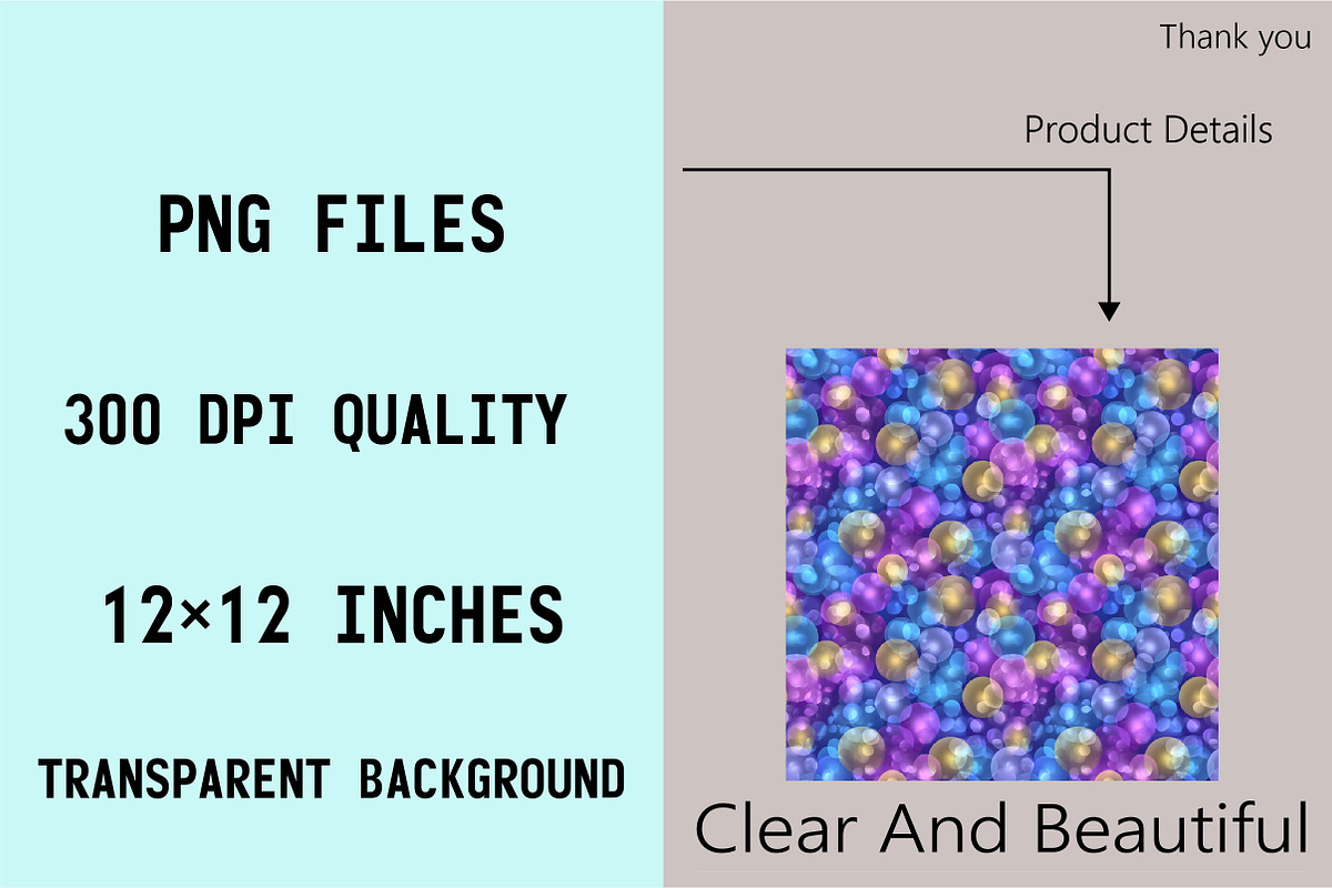 Bokeh Digital Paper Bundle, a Pattern Graphic by SVGArt (Photo 3 of 8)