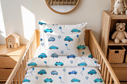 Watercolor blue cars patterns, a Pattern Graphic by PatternPalette (Thumbnail 2 of 11)