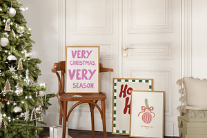 Modern Handmade Christmas Prints