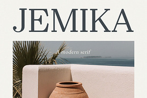 Jemika - Modern Serif Font