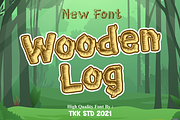 Wooden Log - Kids Font, a Sans Serif Font by tokokoo (Thumbnail 4 of 12)